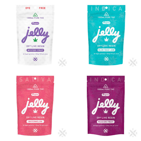 NYB Jelly Delta 9 Gummies (40ct) 1000mg