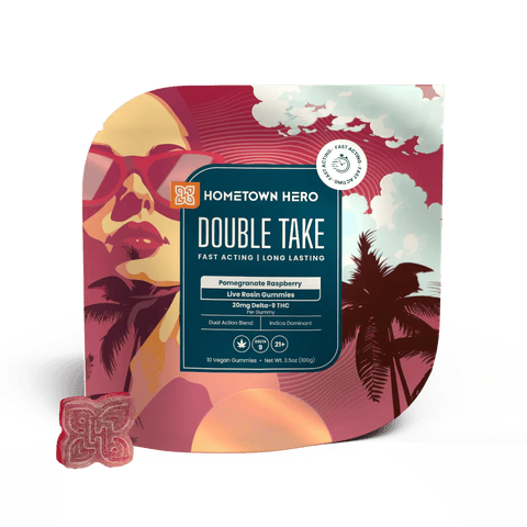 HomeTown Hero Delta 9 Double Take Gummies 20mg 10ct HomeTown Hero Delta 9 Double Take Gummies 20mg 10ct