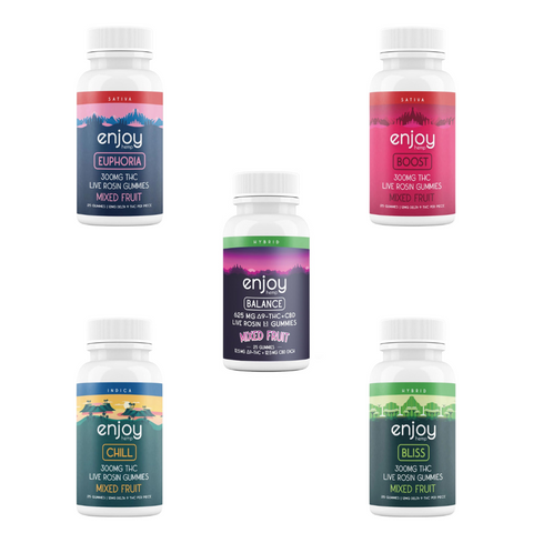 Enjoy Hemp Delta 9 Live Rosin Gummies  Enjoy Hemp Delta 9 Live Rosin Gummies