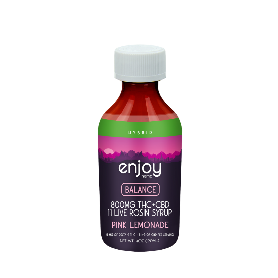 Enjoy Hemp Delta 9 Syrup - Balance Hybrid