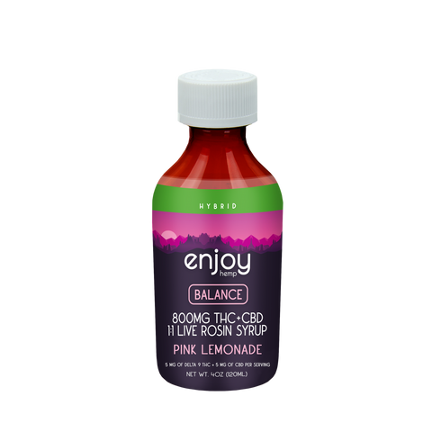 Enjoy Hemp Delta 9 Syrup - Balance Hybrid