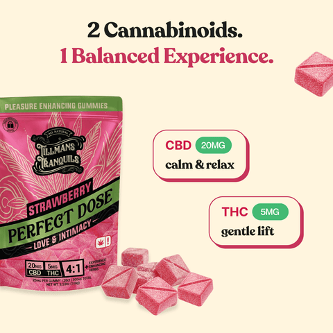 Tillmans Tranquils Delta 9 Sex Gummies 20ct