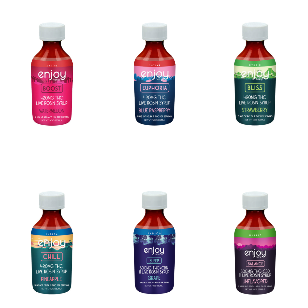 Enjoy Hemp Delta 9 Syrup - Bell Family Dispensary Enjoy Hemp Delta 9 Syrup - Bell Family Dispensary