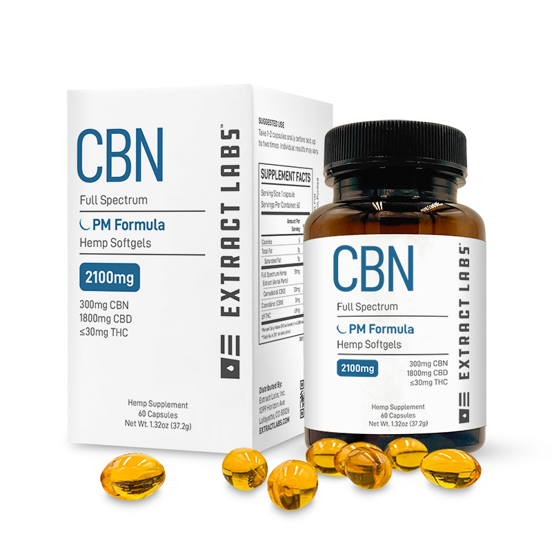 Extract Labs PM Formula CBN Softgels