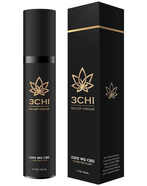 3CHI Relief Cream - 2200mg - Bell Family Dispensary