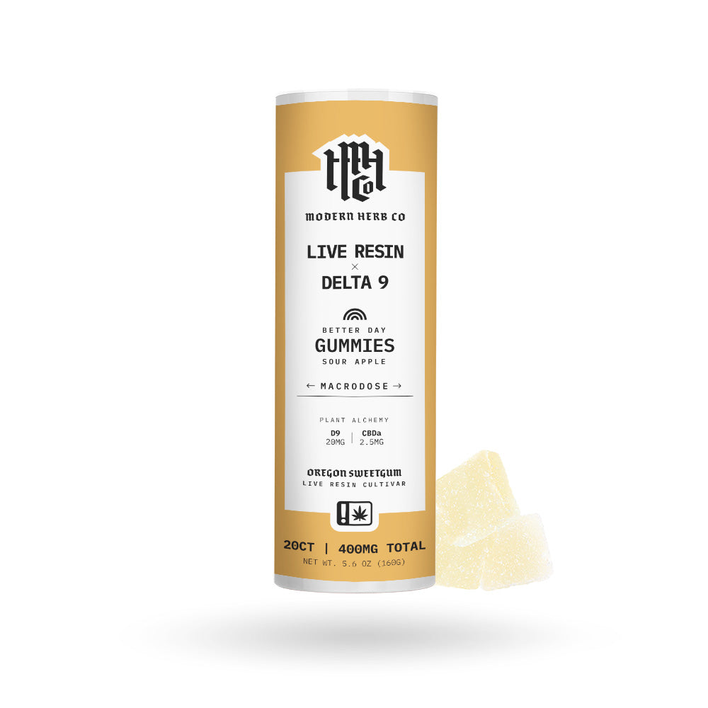 Modern Herb Co Live Resin Delta 9 Gummies (20ct) 400mg