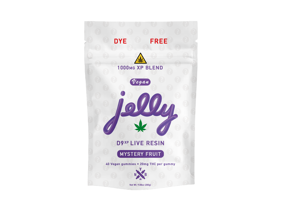 NYB Jelly Delta 9 Gummies (40ct) 1000mg - Mystery Fruit 40ct