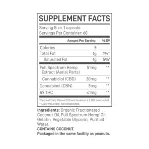 Extract Labs PM Formula CBN Softgels