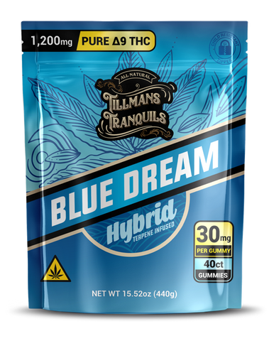 Tillman's Tranquil's Blue Dream Hybrid gummies 