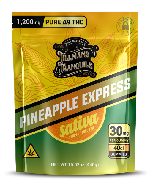 Tillman's Tranquil's Pineapple Express Sativa Gummies