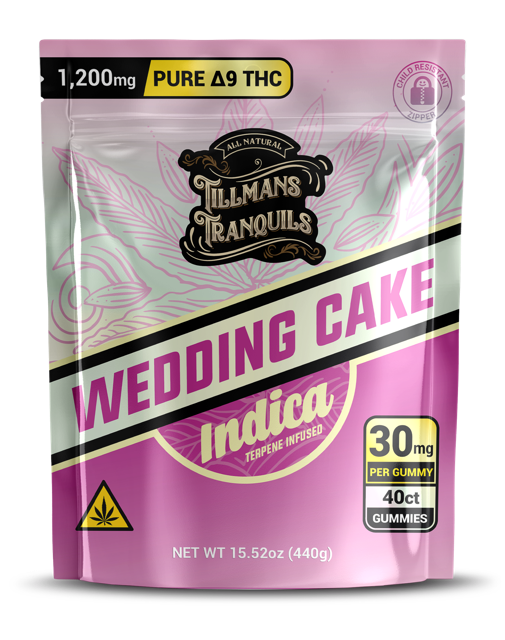 Tillman's Tranquilz Wedding Cake Indica gummy