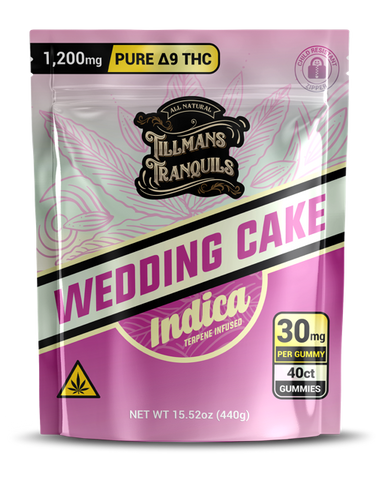 Tillman's Tranquilz Wedding Cake Indica gummy