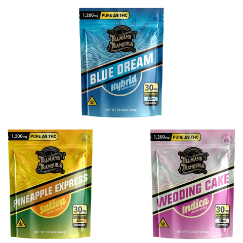 Tillmans Tranquils Delta 9 Gummies 1200mg 40ct