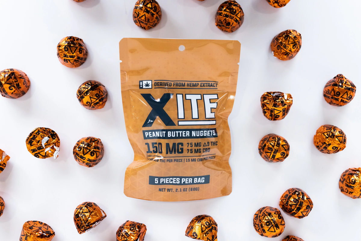 Xite Delta 9 Peanut Butter Nuggets - (5ct) 150mg
