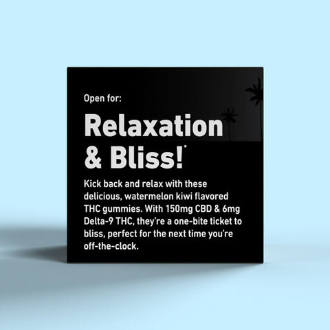 GreenRoads Kiwi Kush Delta 9 Relax Gummies 25:1 - (30ct) 4680mg