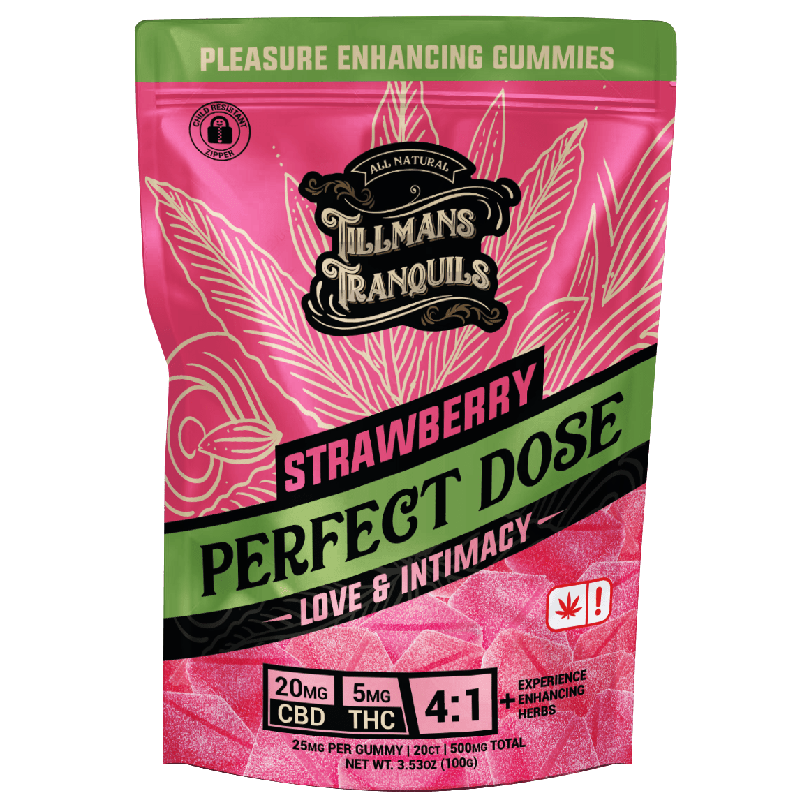 Tillmans Tranquils Delta 9 Sex Gummies 20ct