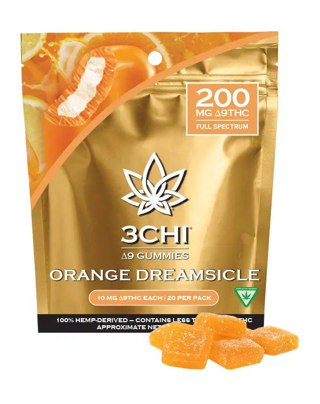 3CHI Delta 9 Gummies - (20ct) 200mg - Bell Family Dispensary