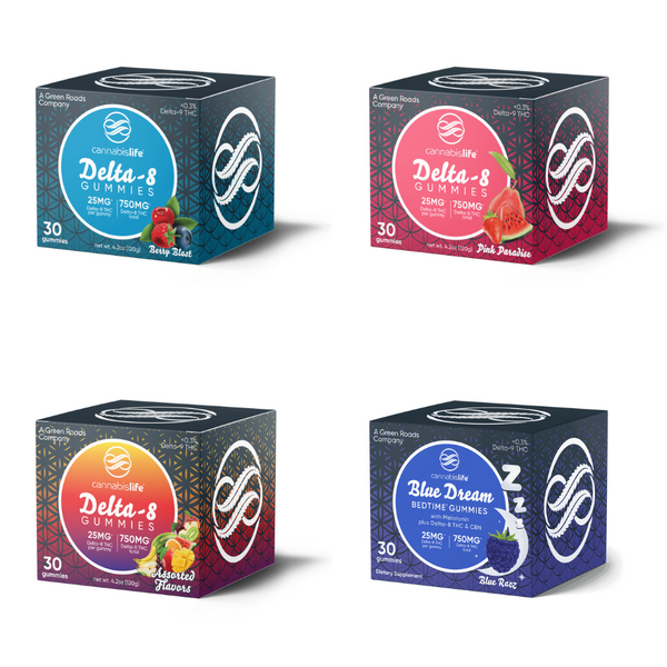 Cannabislife Delta 8 Gummies - (30ct) 750mg - Bell Family Dispensary