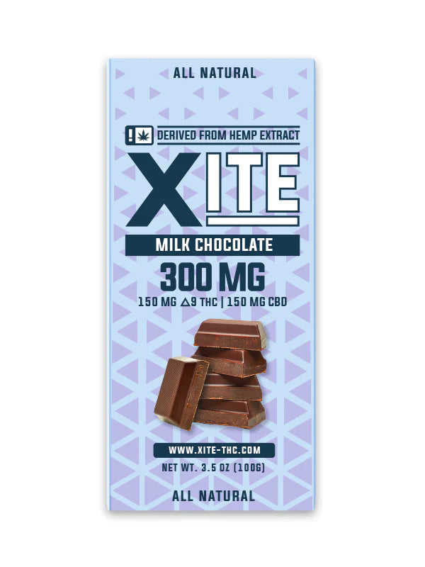 Xite Delta 9 Large Chocolate Bars - (1ct) 300mg
