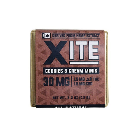 Xite Delta 9 Chocolate Minis - (1ct) 30mg