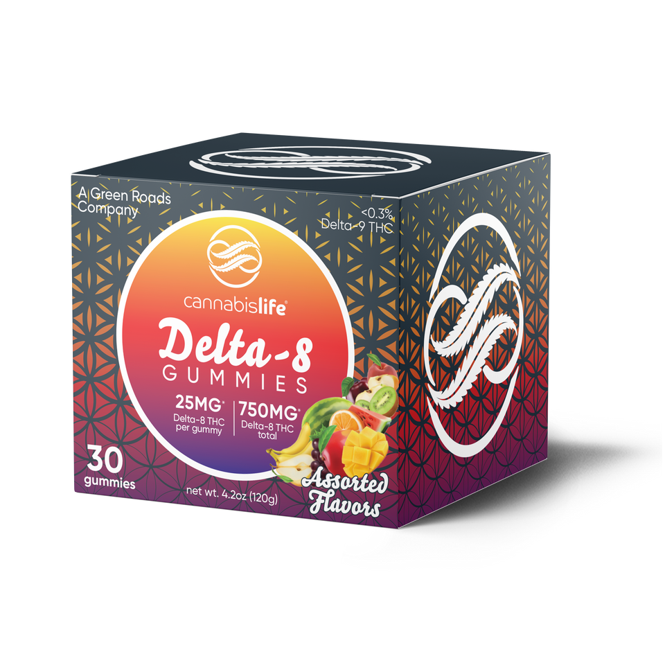 Cannabislife Delta 8 Gummies - (30ct) 750mg